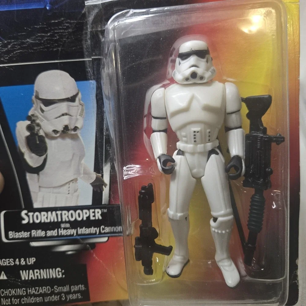 Lot Of 4 Vintage Star Wars‎ Kenner Hasbro Figures 2003 1995 New Original Sealed